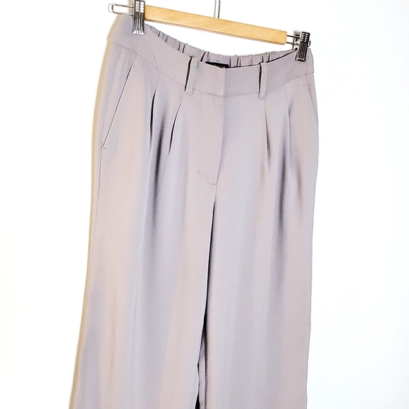 Quince Women's Stretch Crepe Pleated Wide Leg Pants Size 2 Great condition - Picture 11 of 11